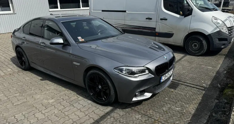 bmw BMW Seria 5 cena 90405 przebieg: 175000, rok produkcji 2014 z Bydgoszcz